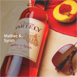 Malbec & Syrah Rosé – Roséwein Cuveé von Château Vartely Malbec & Syrah Rosé – Roséwein Cuveé von Château Vartely